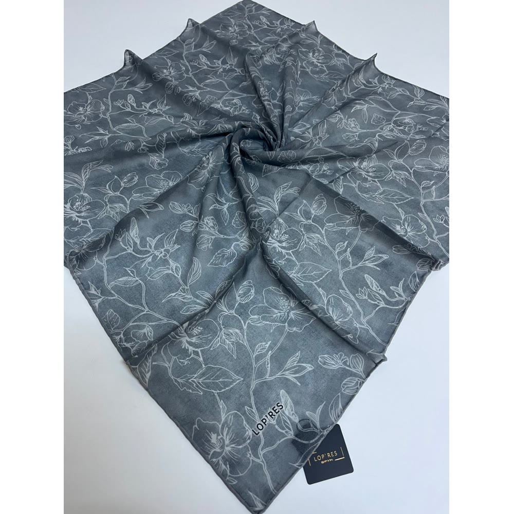 1135 SOFT EŞARP BUZ GRİ