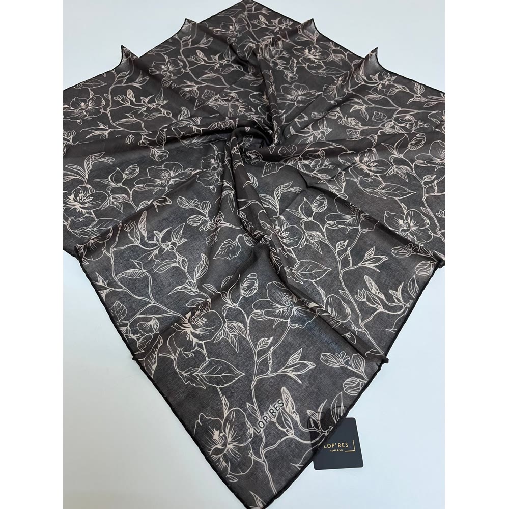 1135 SOFT EŞARP FÜME