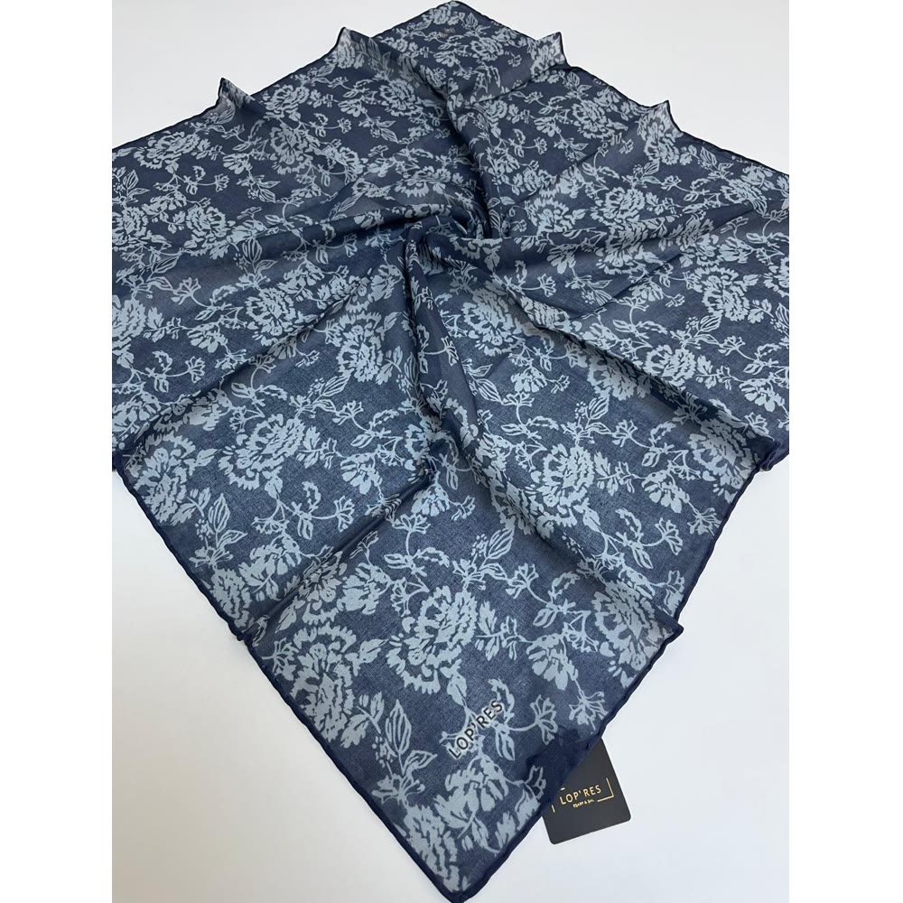 1136 SOFT EŞARP INDIGO