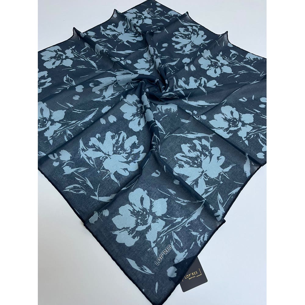 1137 SOFT EŞARP INDIGO