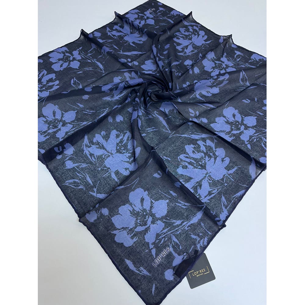 1137 SOFT EŞARP LACİVERT