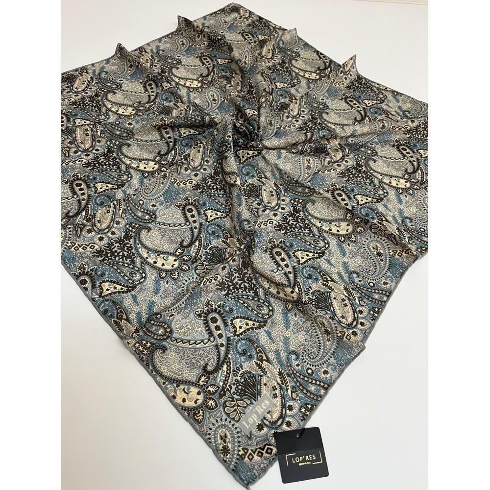 ETNİK DESEN EŞARP INDIGO