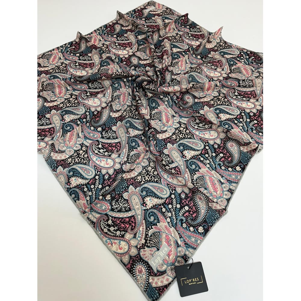 ETNİK DESEN EŞARP SOFT PEMBELİ