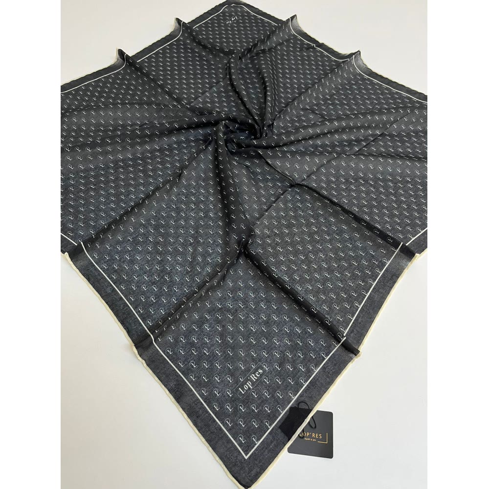 SİYAH-BEYAZ EŞARP 5