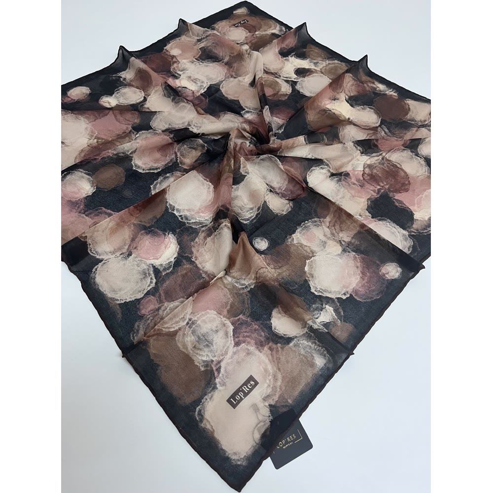 SOFT EŞARP 1122 SİYAH-KAHVE