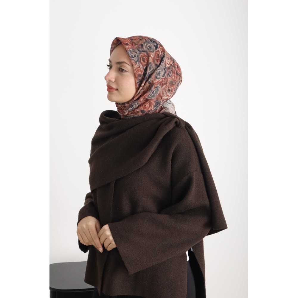 SOFT EŞARP 1123 GÜL KURUSU