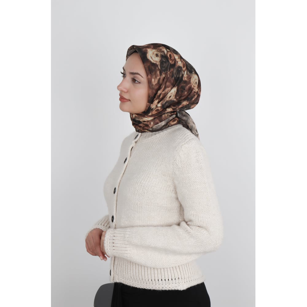SOFT EŞARP 1123 KAHVE