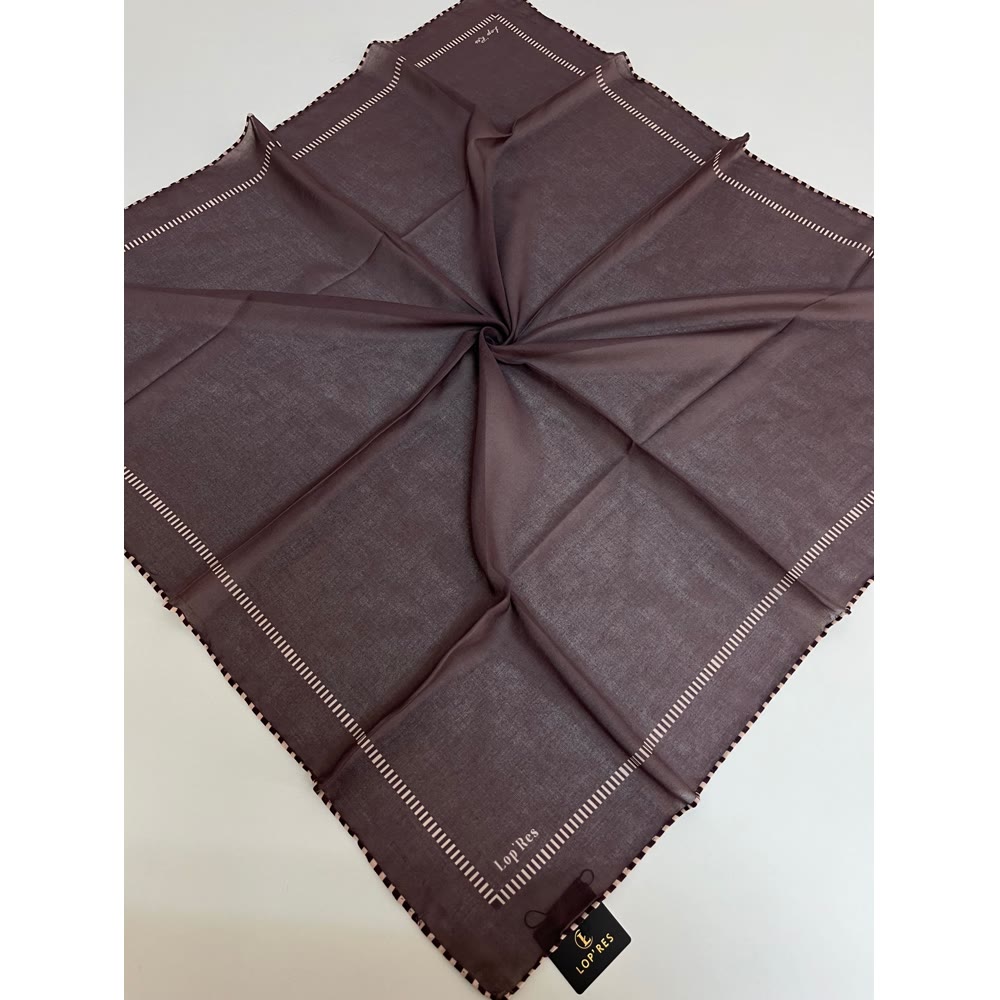 SOFT EŞARP 1126 BORDO KAHVE