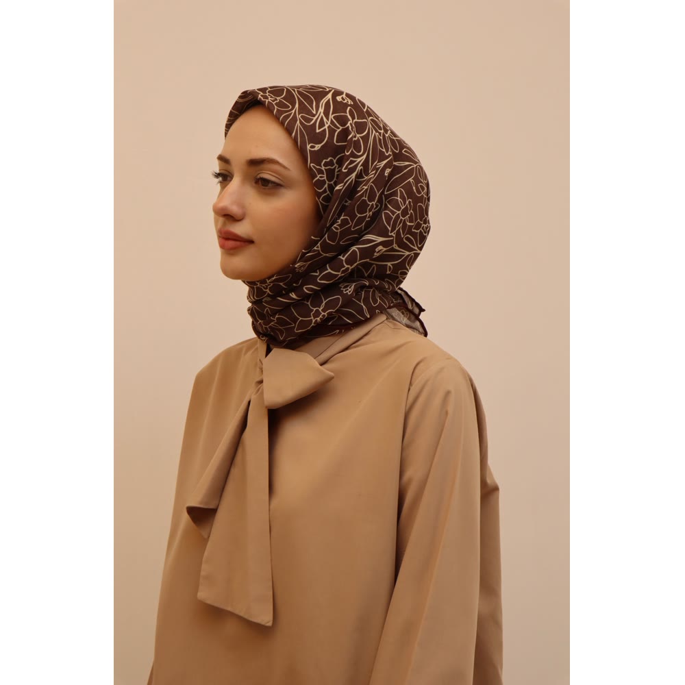 SOFT EŞARP 1128 KIZIL KAHVE