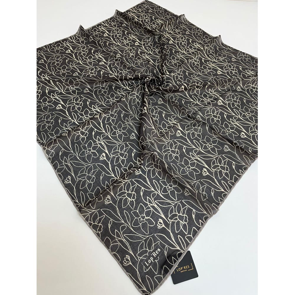 SOFT EŞARP 1128 KOYU GRİ