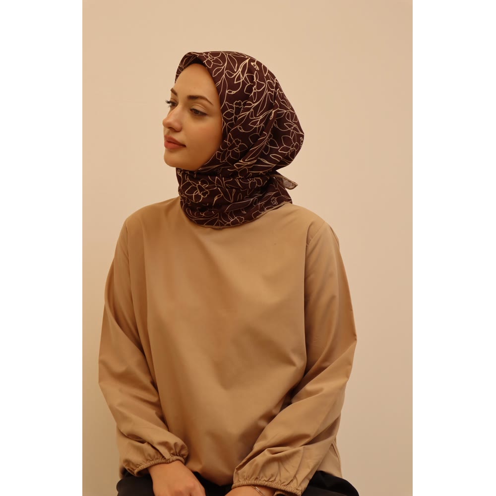 SOFT EŞARP 1128 MÜRDÜM-VİZON