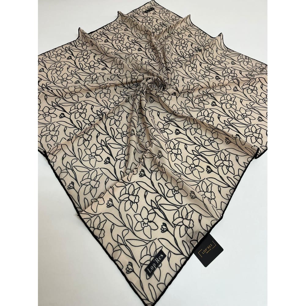 SOFT EŞARP 1128 TAŞ-SİYAH