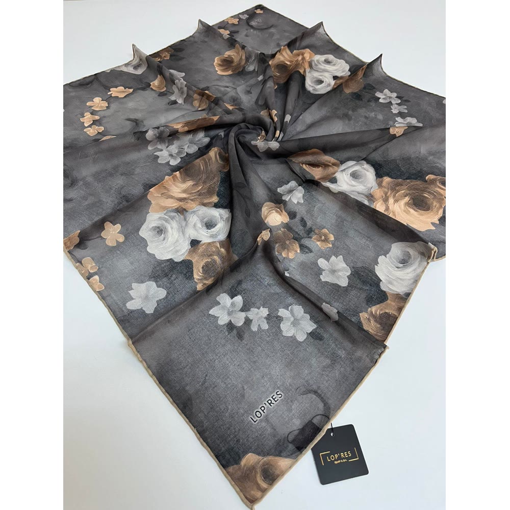 SOFT EŞARP 1141 KOYU GRİ