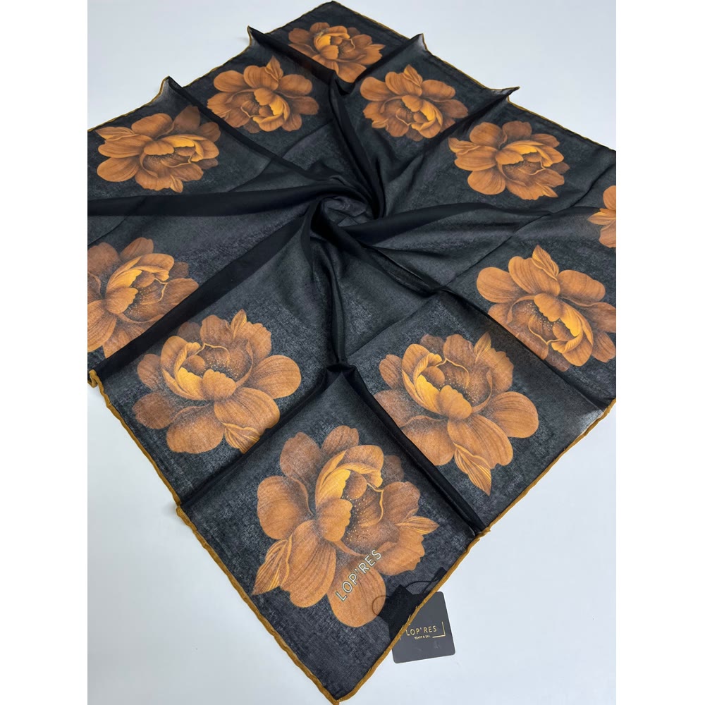 SOFT EŞARP 1142 HARDAL ÇİÇEK