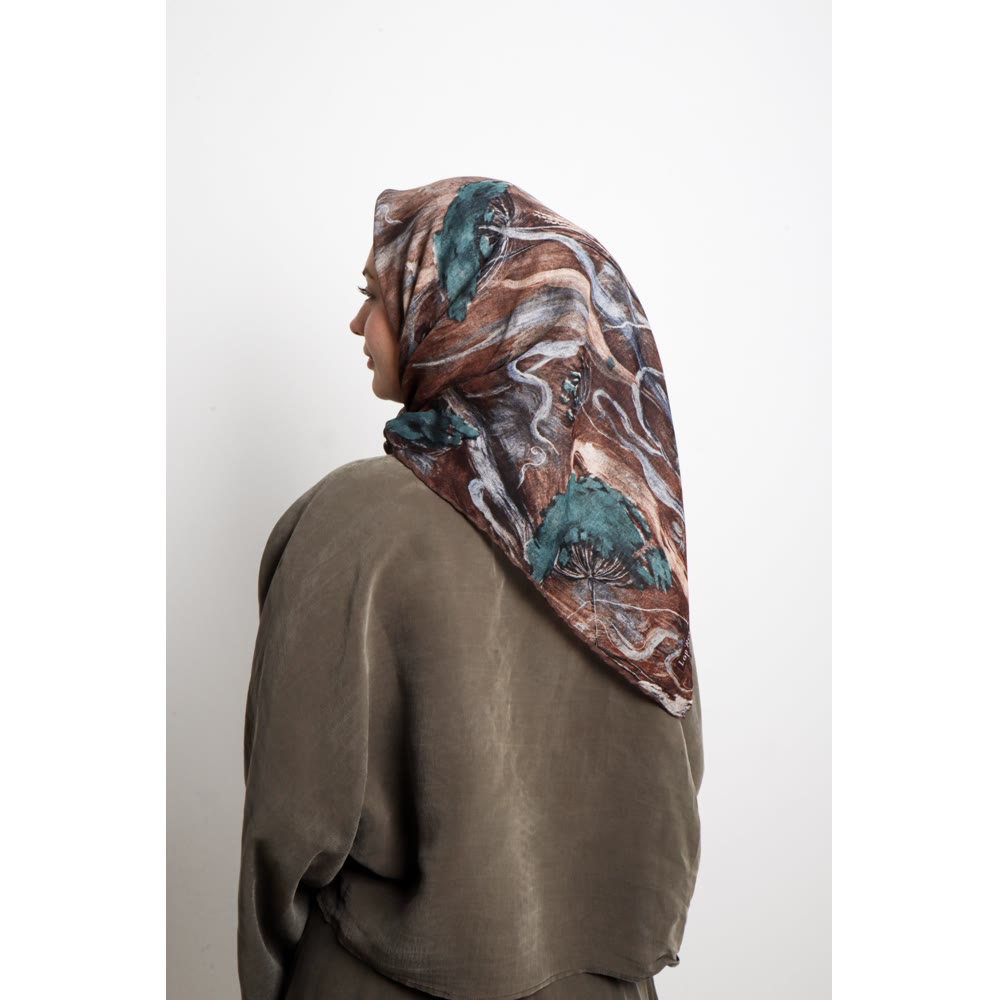 SOFT EŞARP 1155 KOYU KAHVE