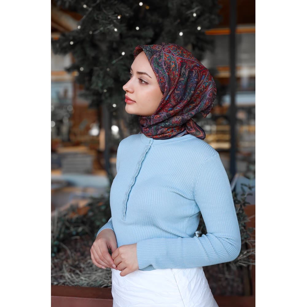 SOFT EŞARP 1162 BORDO