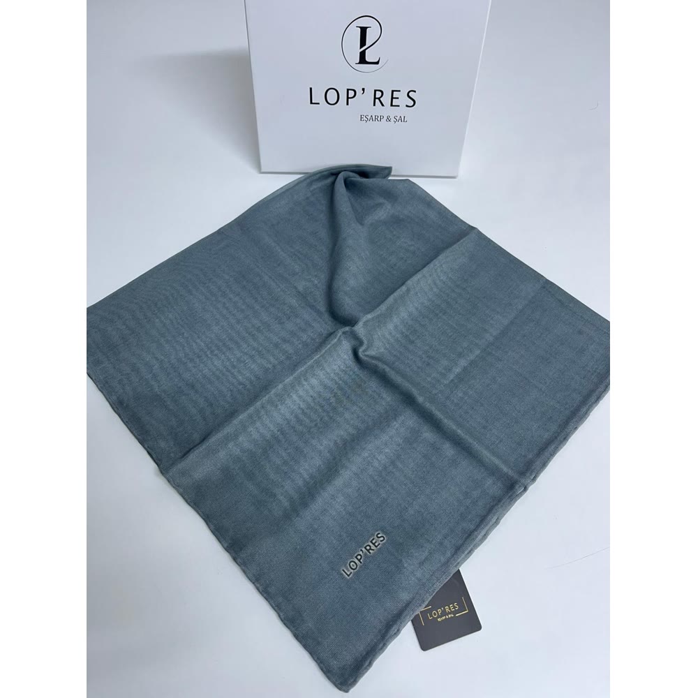 TEK RENK SOFT EŞARP BEBE MAVİSİ