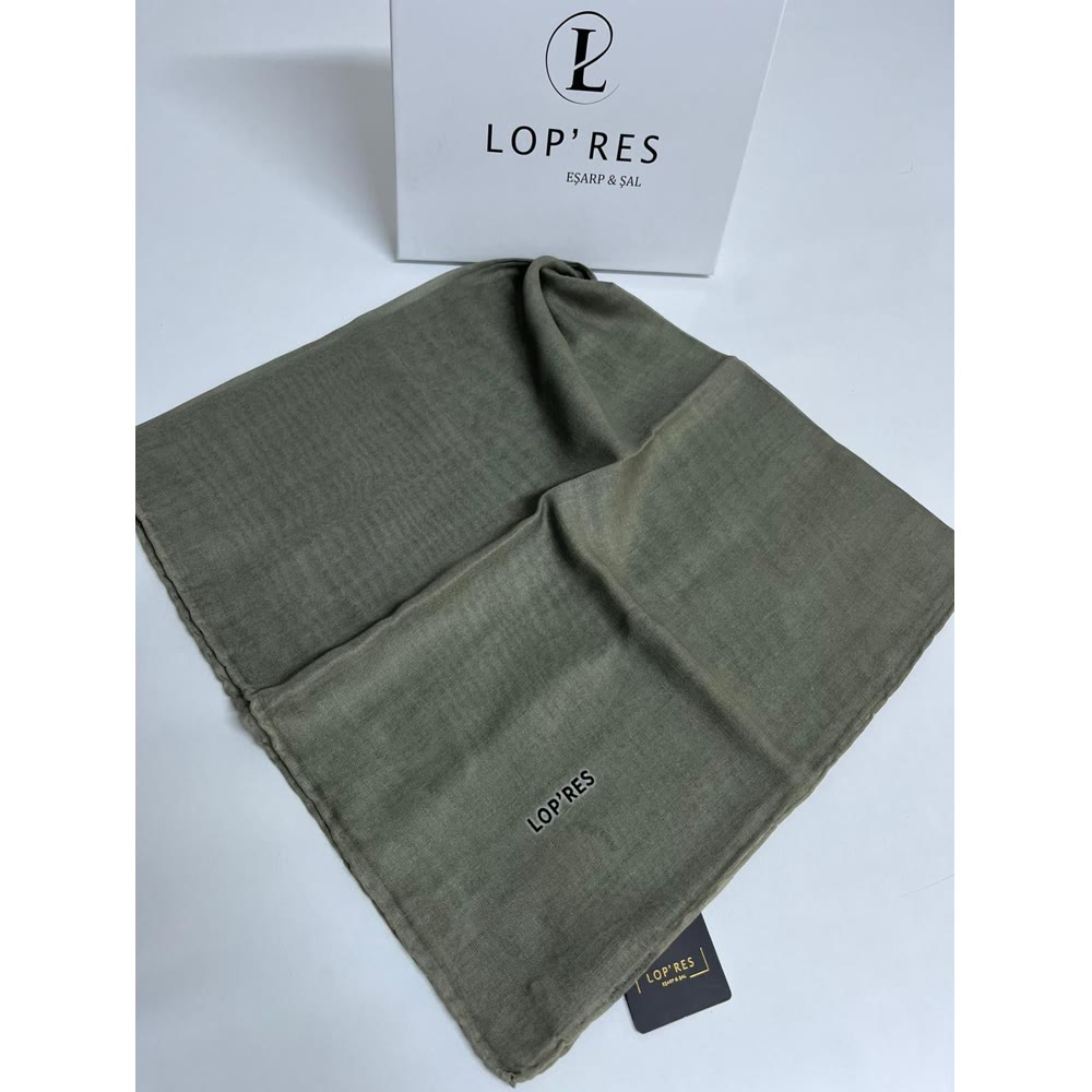 TEK RENK SOFT EŞARP ÇAĞLA YEŞİLİ