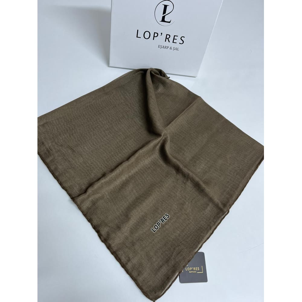 TEK RENK SOFT EŞARP HAKİ