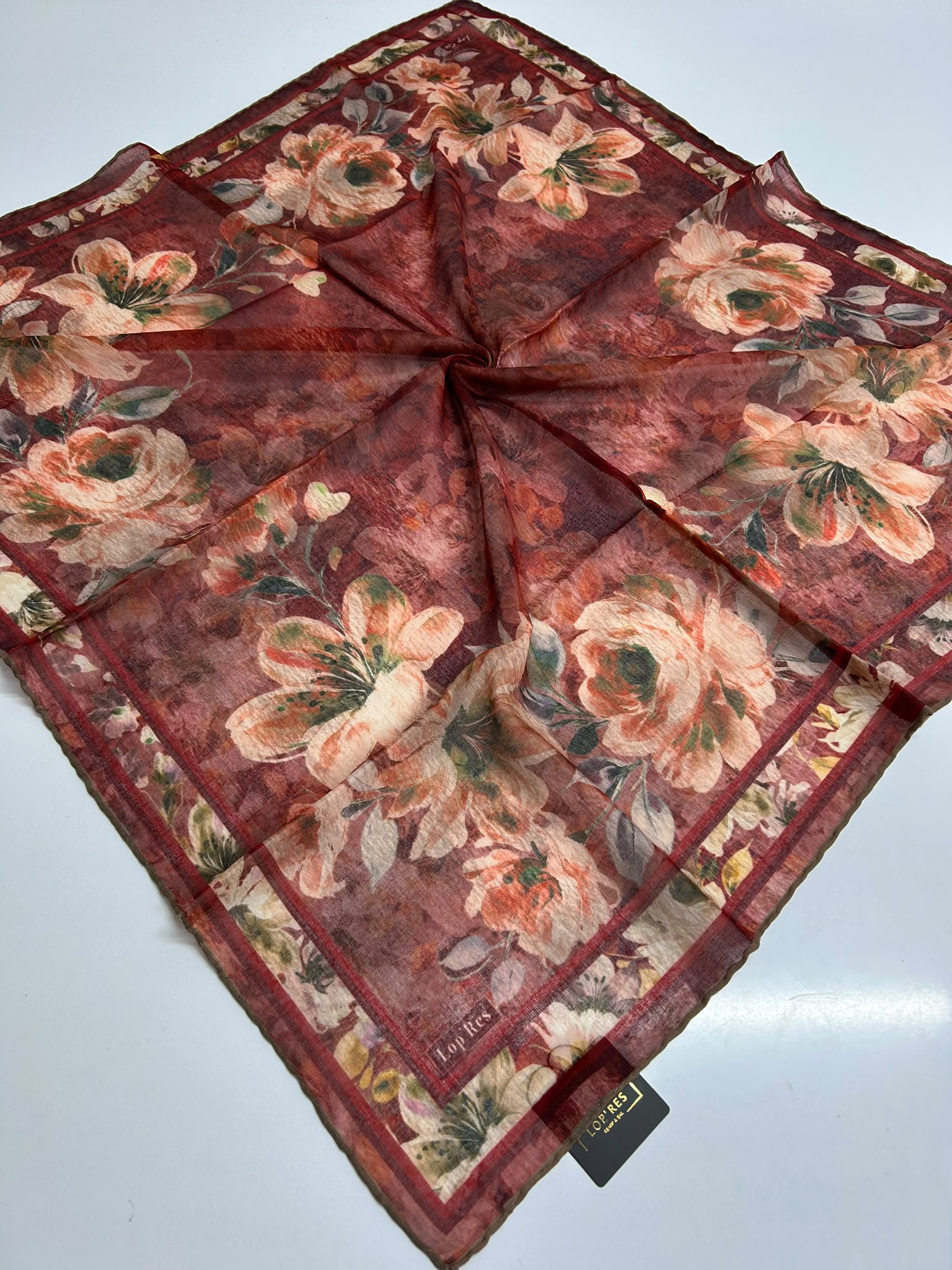 SOFT EŞARP 1167 BORDO