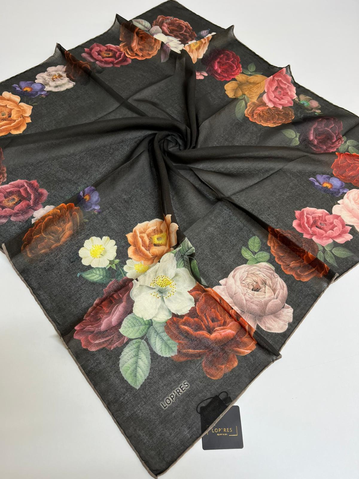 SOFT EŞARP 1143 KOYU GRİ
