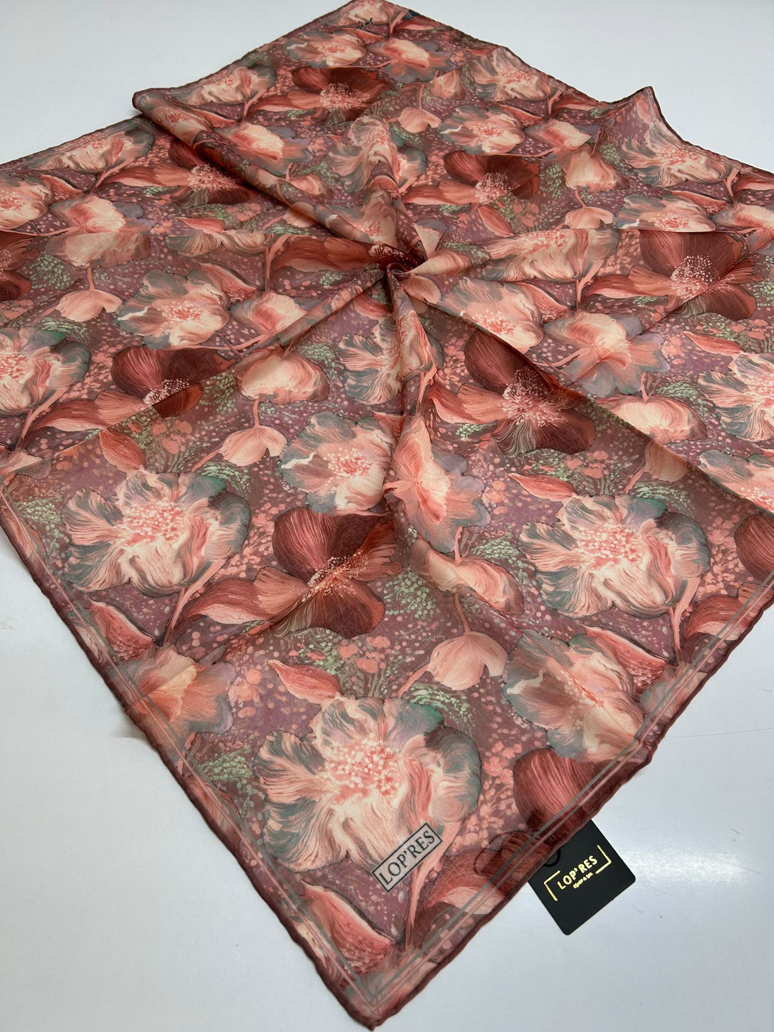 SOFT EŞARP 5012 GÜL KURUSU