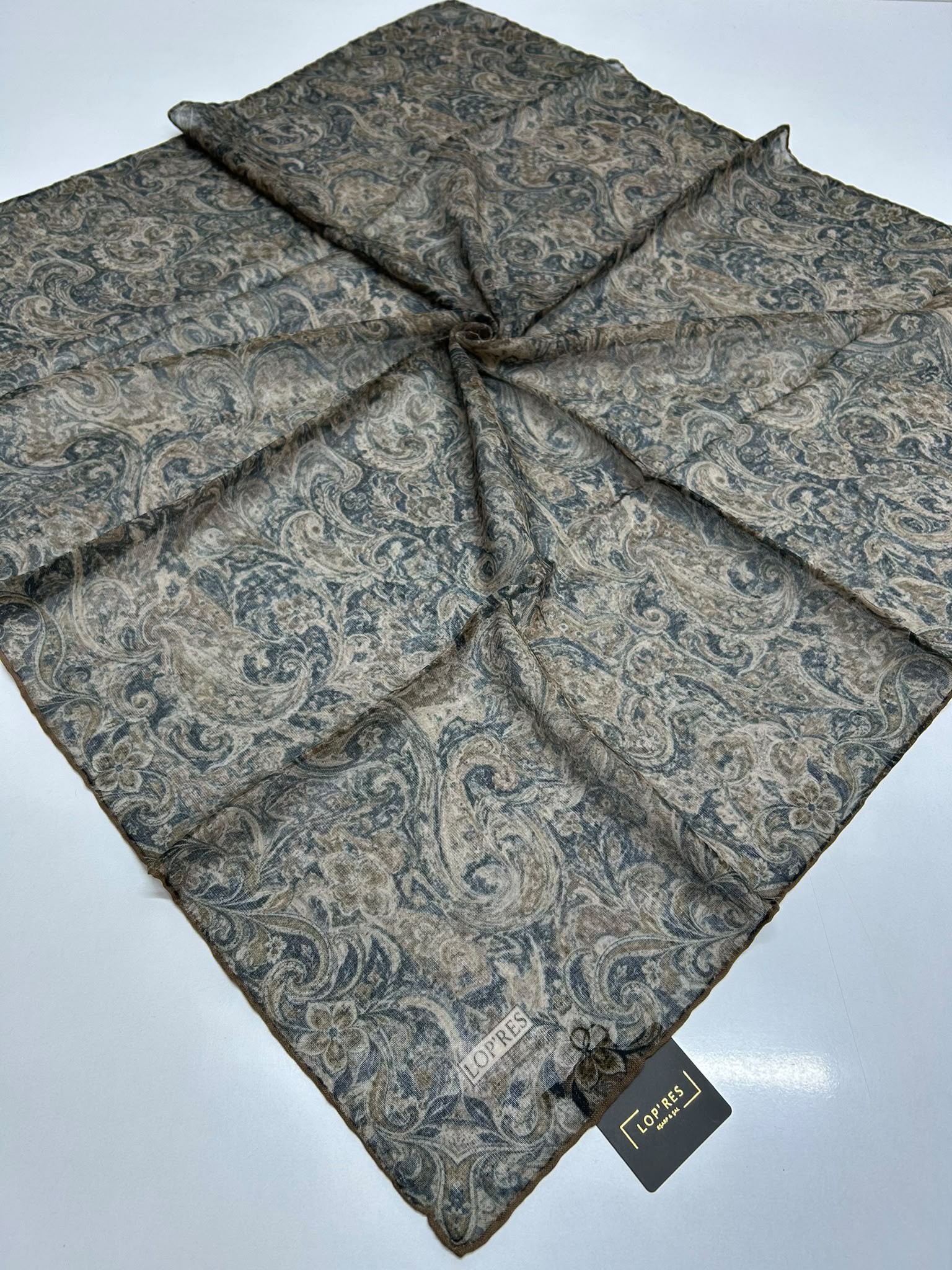 SOFT EŞARP 5015 TAŞ GRİ