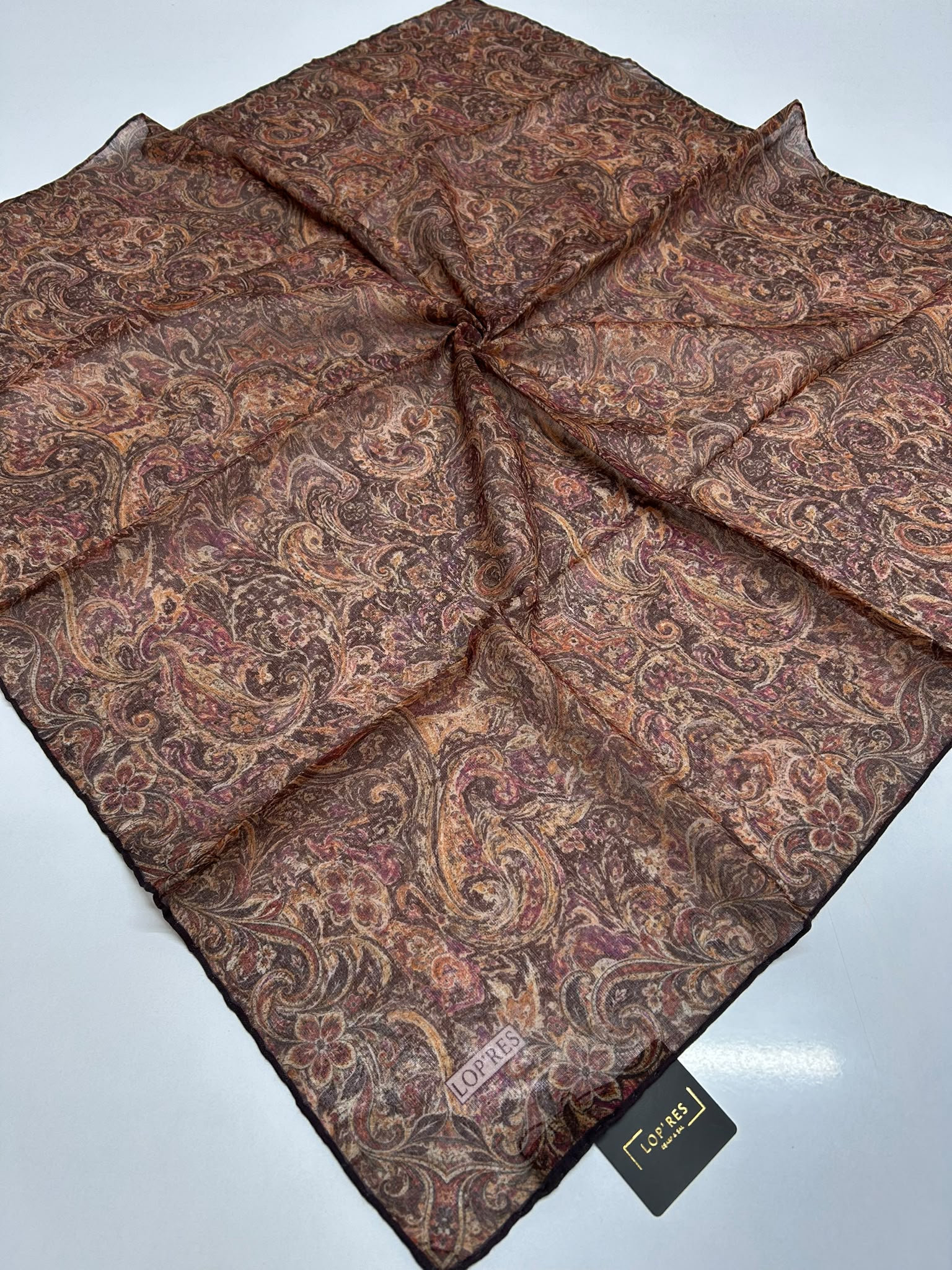 SOFT EŞARP 5015 MÜRDÜM KAHVE
