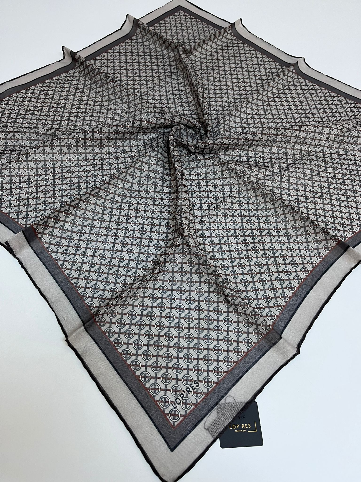 SOFT EŞARP 5016 KOYU GRİ