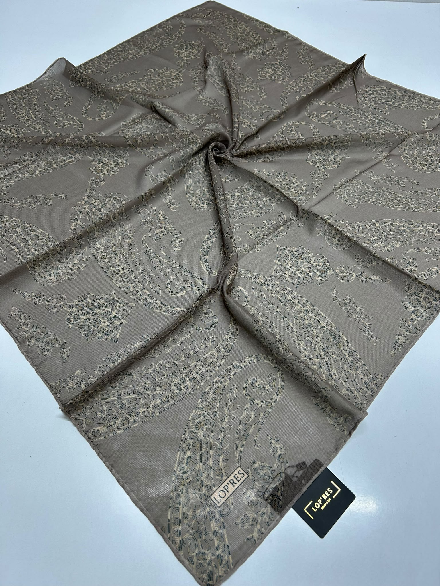 SOFT EŞARP 5022 TAŞ GRİ