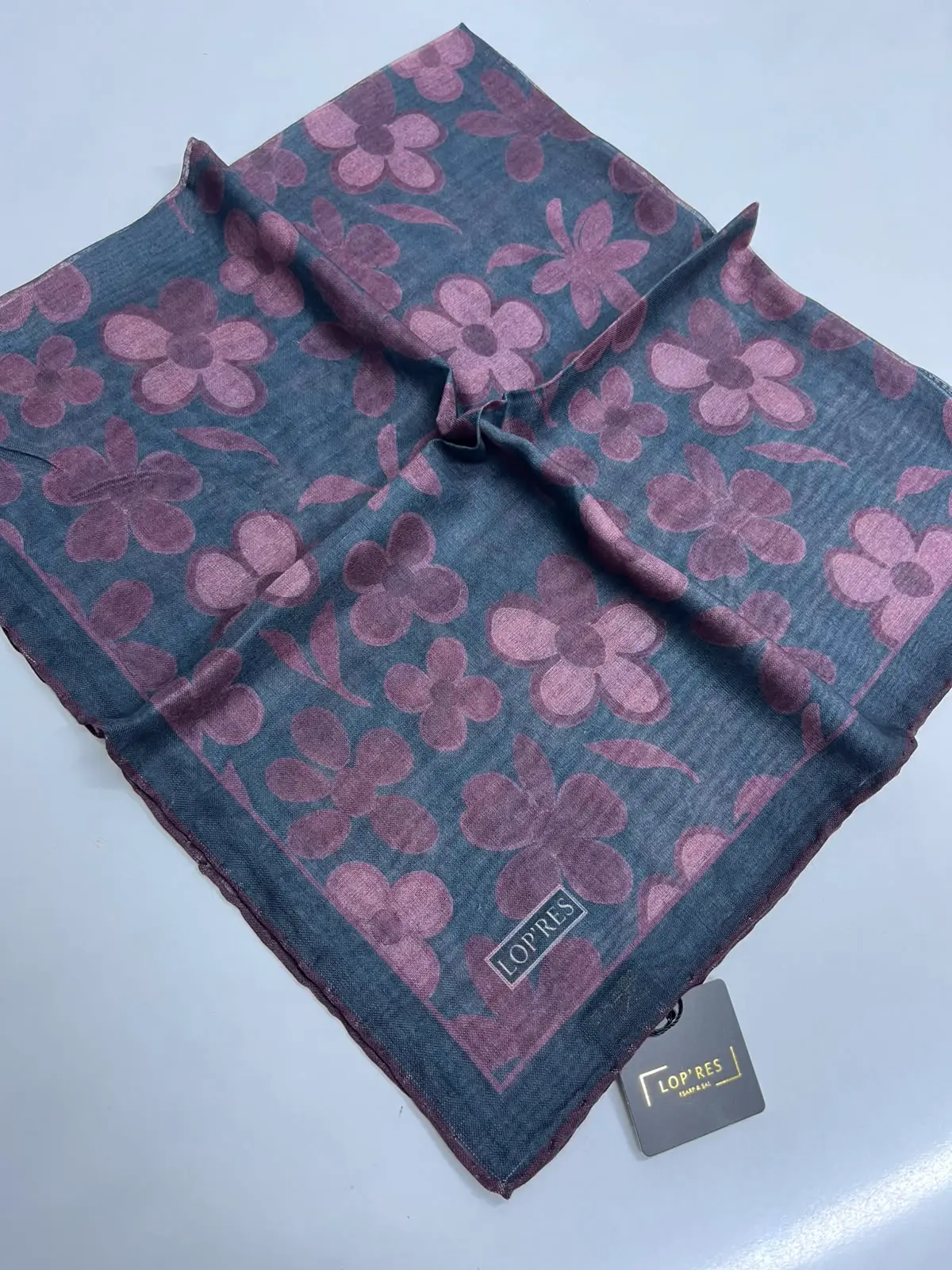 SOFT EŞARP 5023 MÜRDÜM-SİYAH