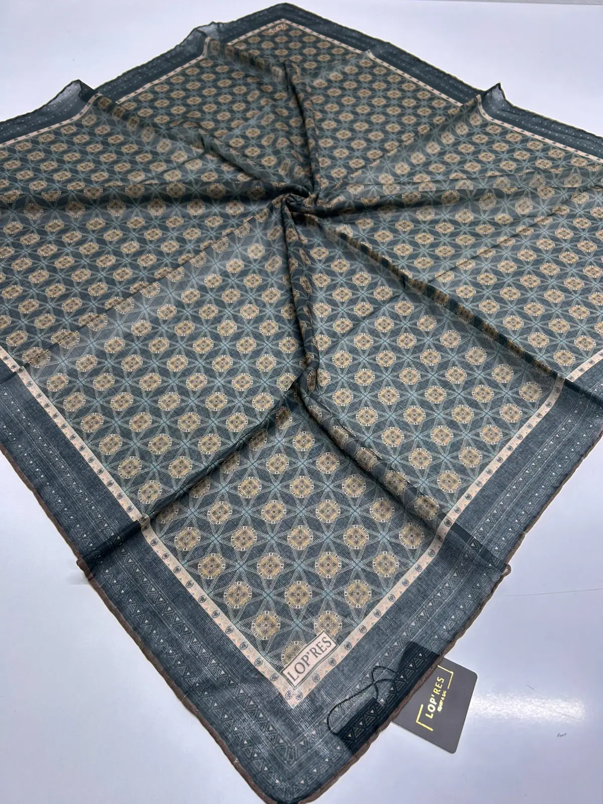 SOFT EŞARP 5024 SİYAH-VİZON