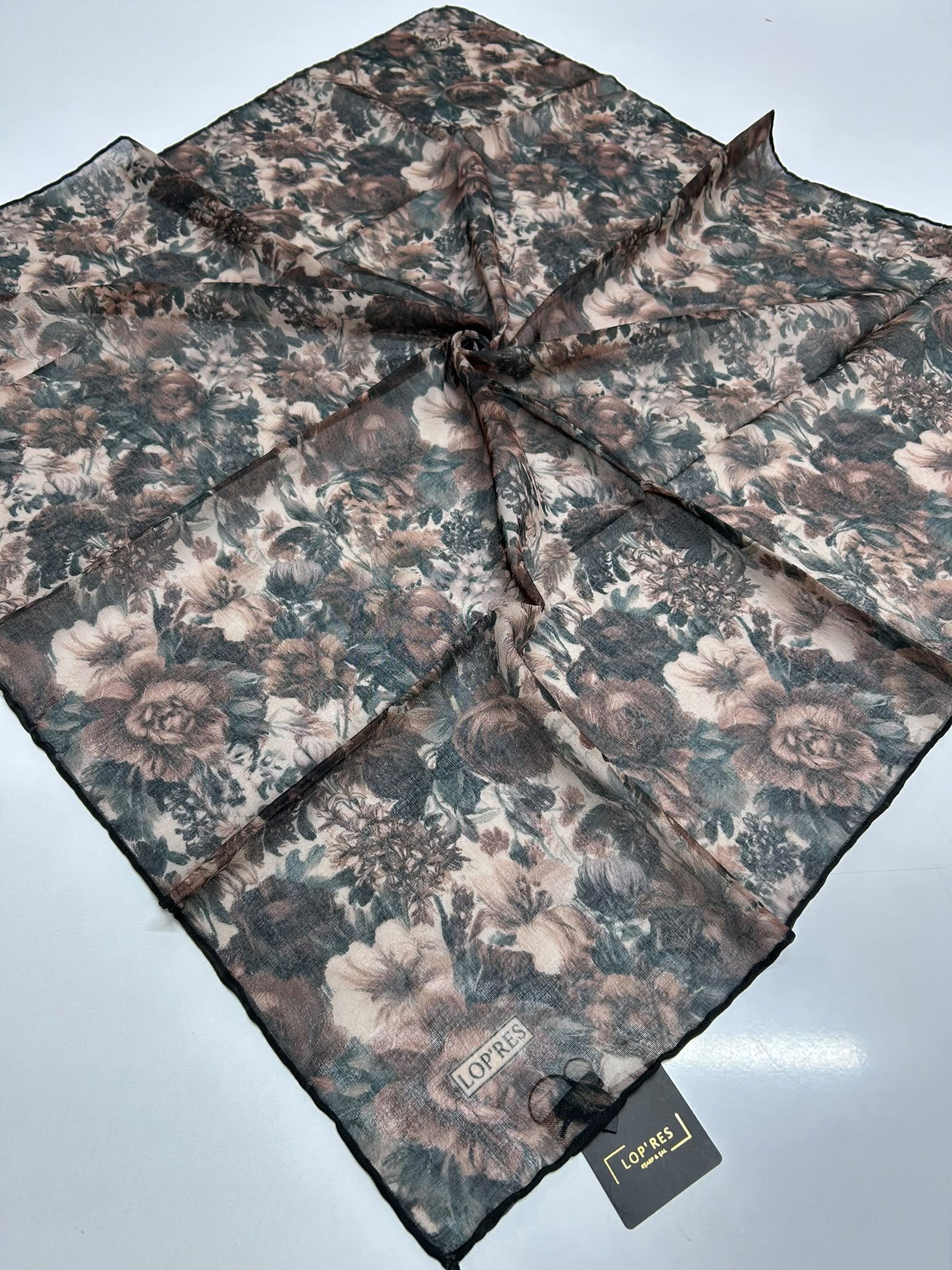 SOFT EŞARP 5017 ANTRASİT PUDRA