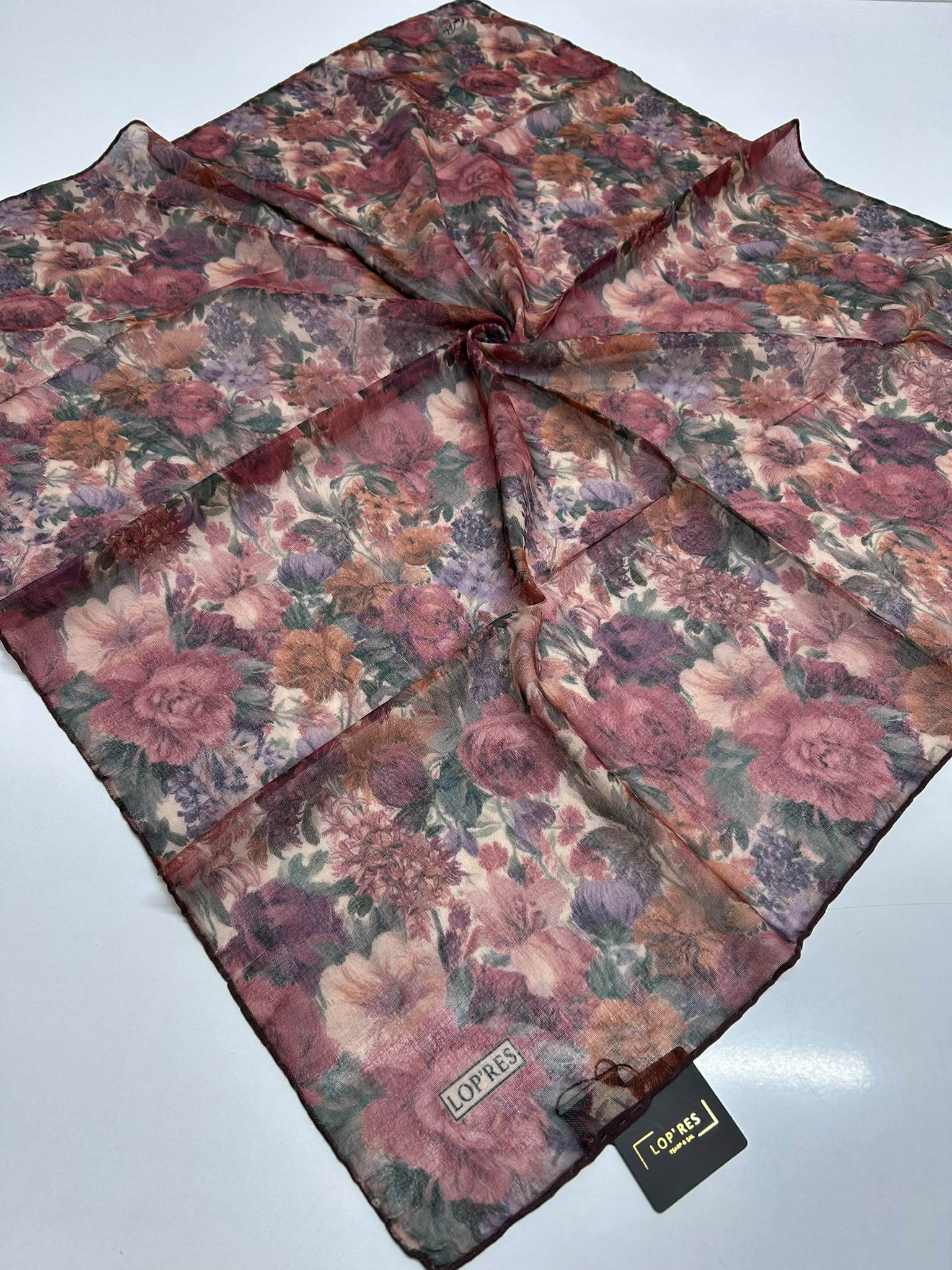 SOFT EŞARP 5017 MÜRDÜM PUDRA