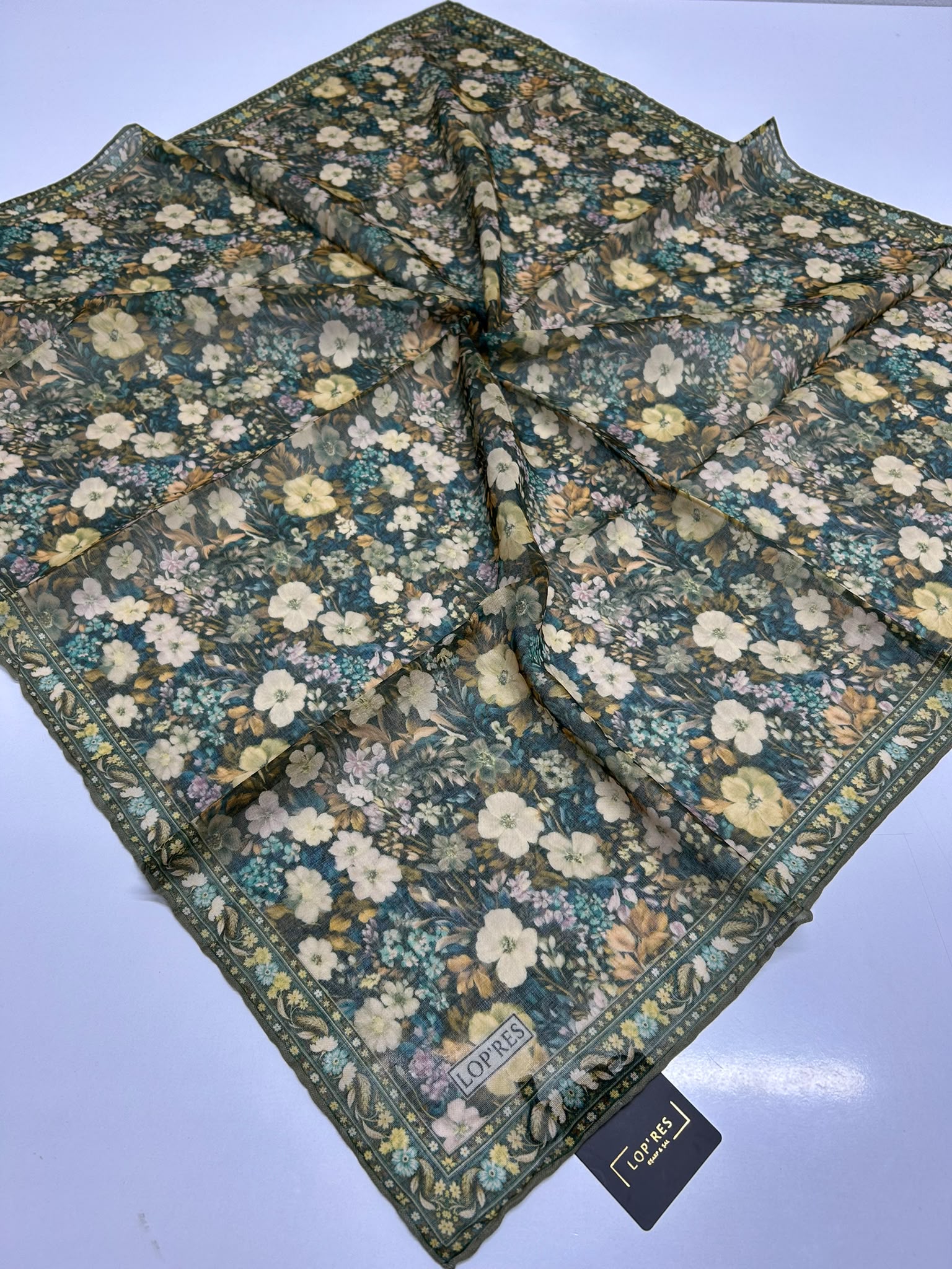 SOFT EŞARP 5018 HAKİ-KREM