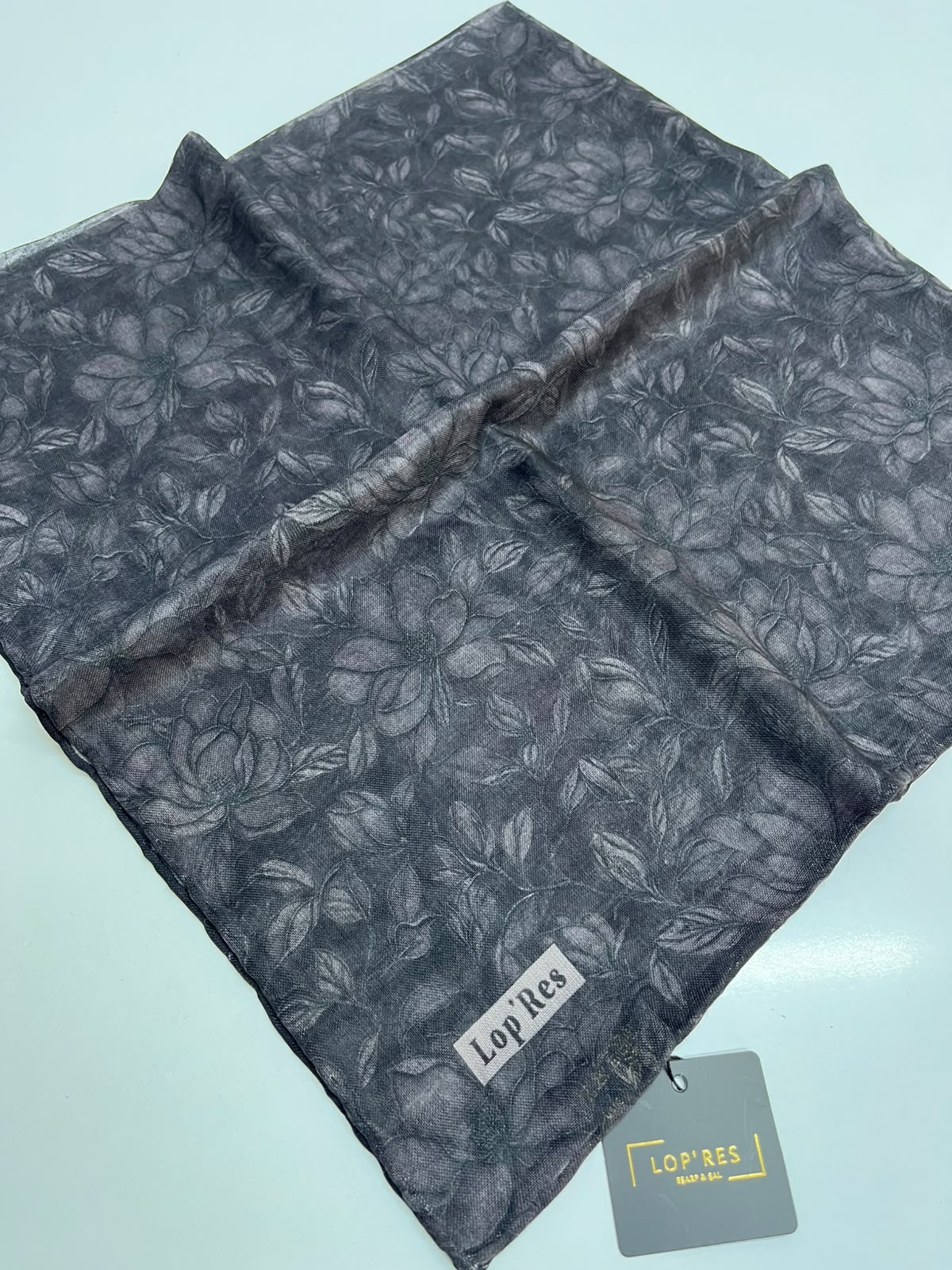 SOFT EŞARP 5019 KOYU GRİ