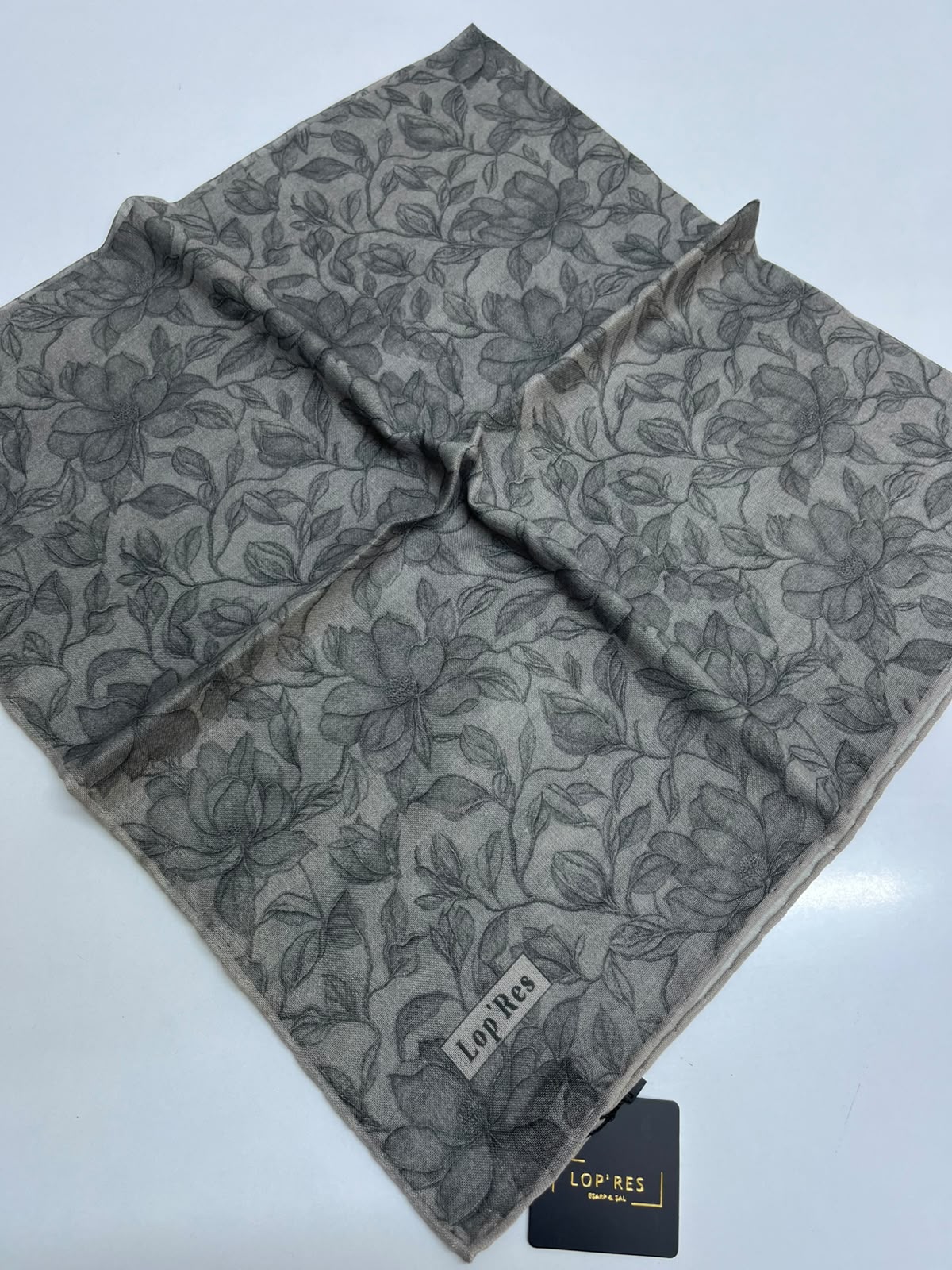 SOFT EŞARP 5019 AÇIK GRİ